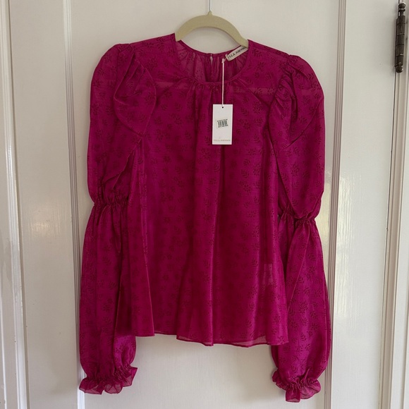 Ulla Johnson Fuchsia Blouse NWT - Picture 1 of 2